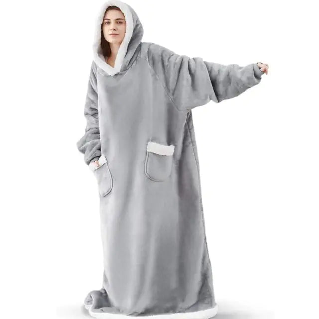 Blanket Sweatshirt Towed To Adventure