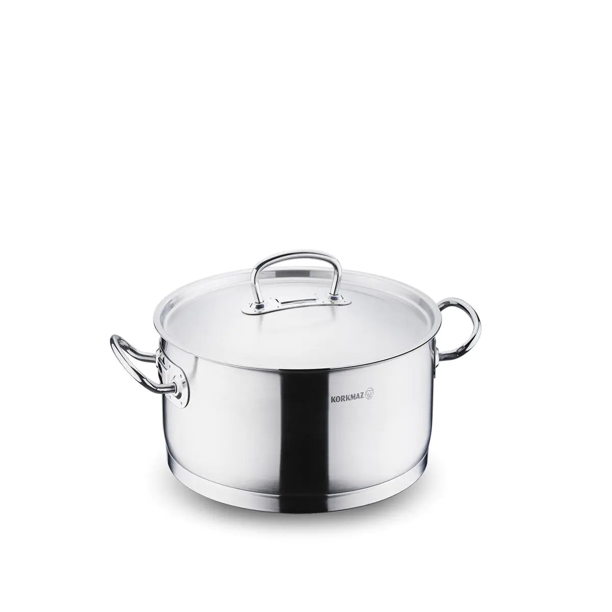 Korkmaz Proline 16x7.5 cm Short Pot Pan A1168 Towed To Adventure