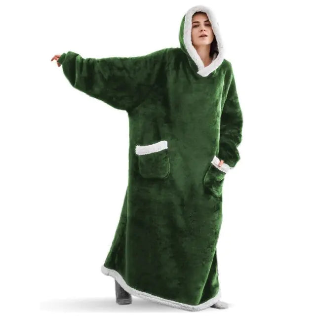 Blanket Sweatshirt Towed To Adventure