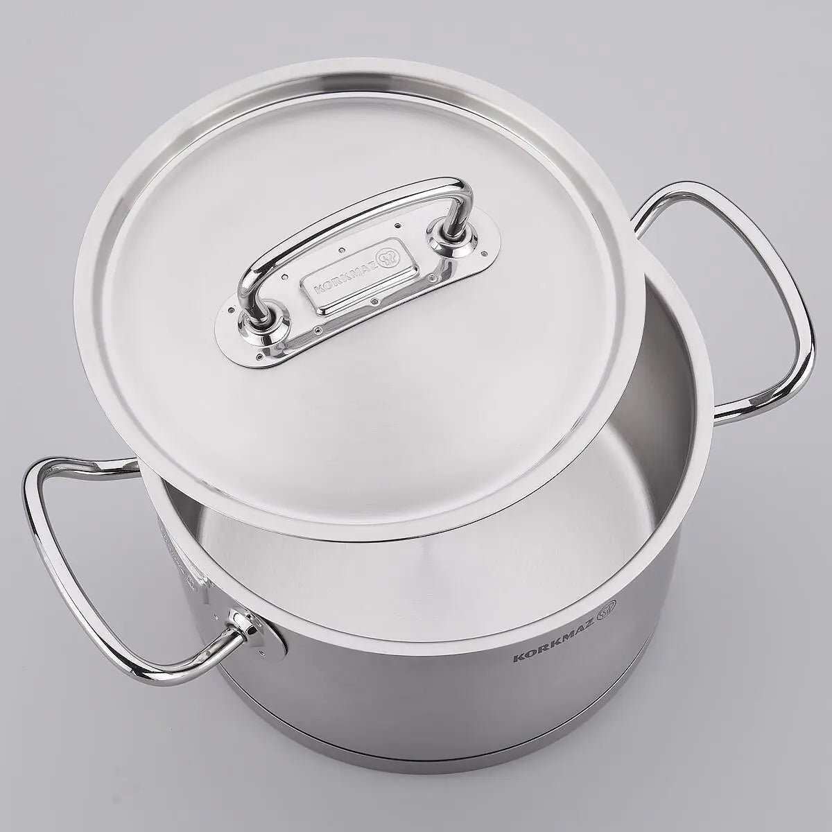 Korkmaz Proline 16x7.5 cm Short Pot Pan A1168 Towed To Adventure