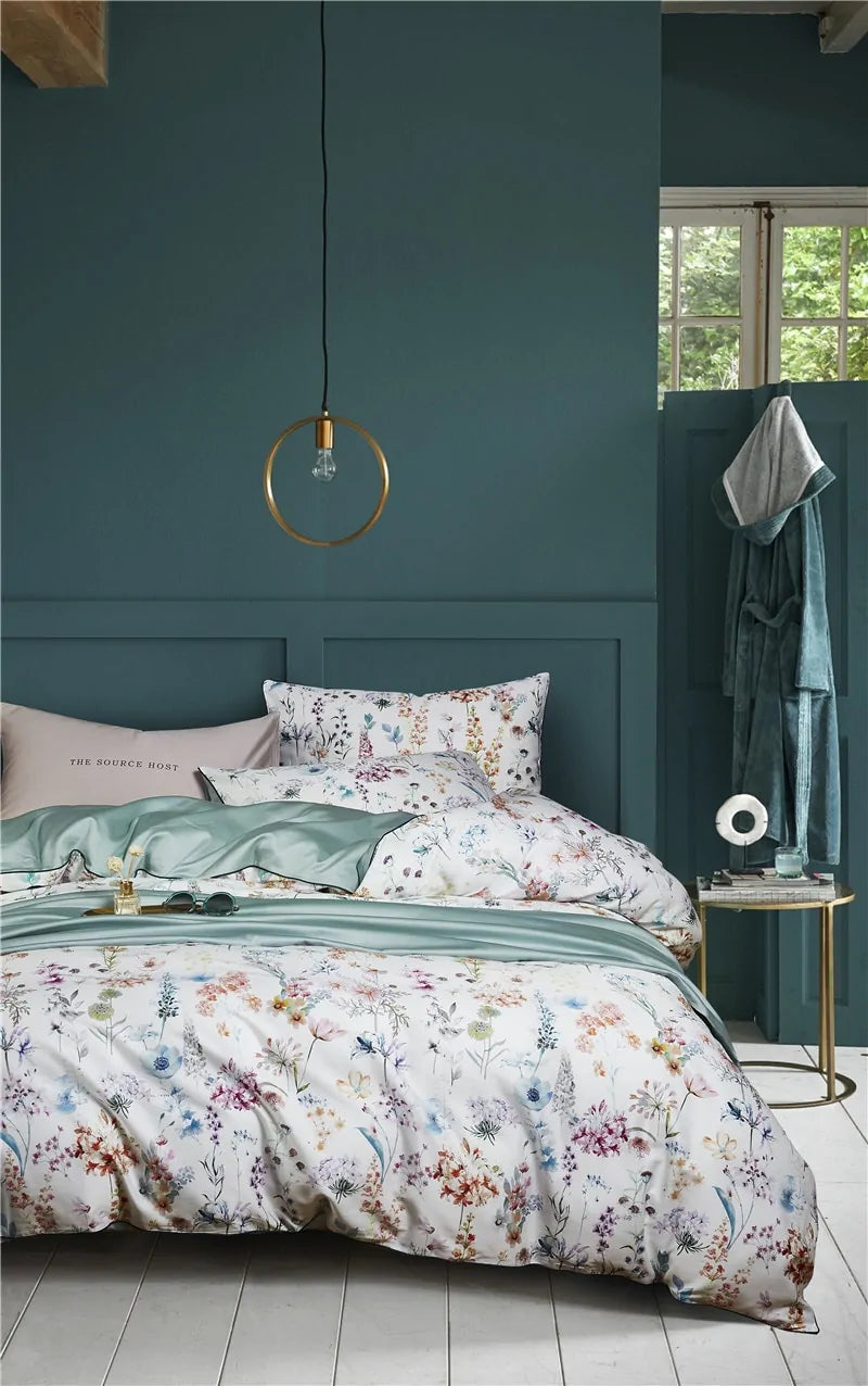 Premium Egyptian Cotton Silky Soft Duvet Cover Set Towed To Adventure