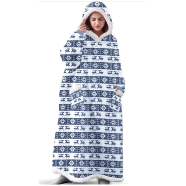 Blanket Sweatshirt Towed To Adventure