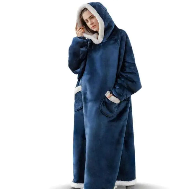 Blanket Sweatshirt Towed To Adventure