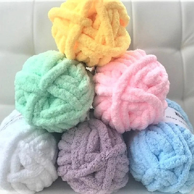 Yarn Knitted Blanket Towed To Adventure