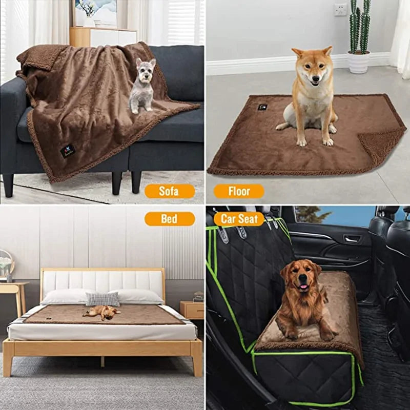 Waterproof Pet Blanket Towed To Adventure