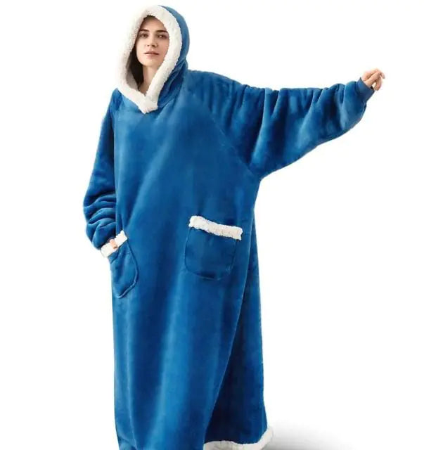 Blanket Sweatshirt Towed To Adventure