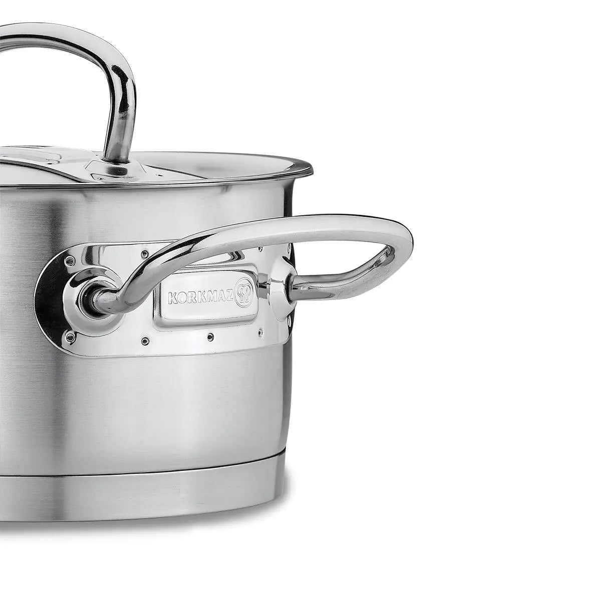 Korkmaz Proline 16x7.5 cm Short Pot Pan A1168 Towed To Adventure