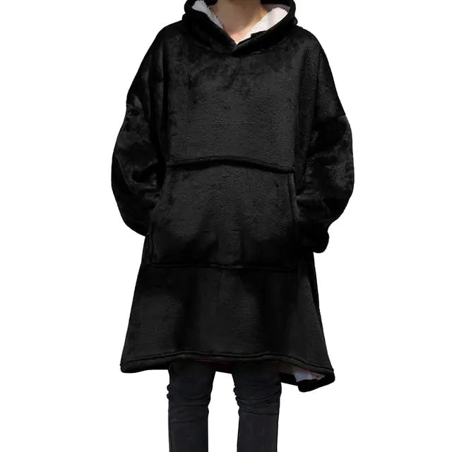 Blanket Hoodie Oversized Towed To Adventure