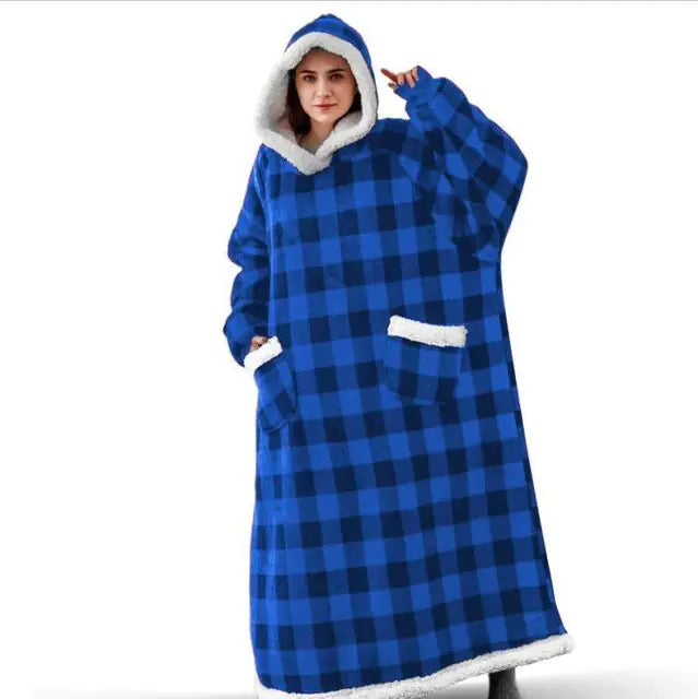 Blanket Sweatshirt Towed To Adventure