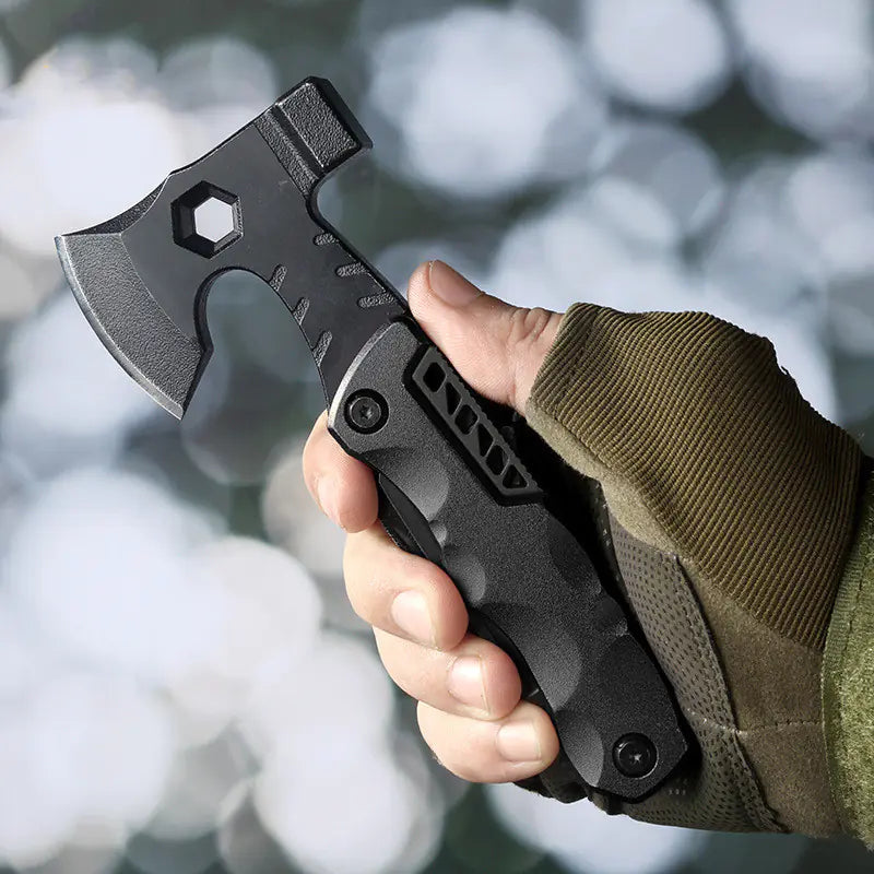 Outdoor Multifunctional Axe Camp Hammer Fire Lifesaving Axe Towed To Adventure