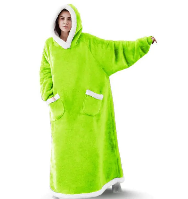 Blanket Sweatshirt Towed To Adventure