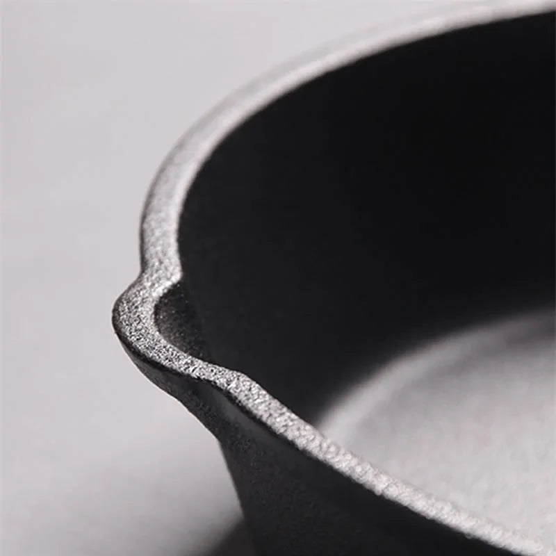 Cast Iron Non-Stick Frying Pan Towed To Adventure
