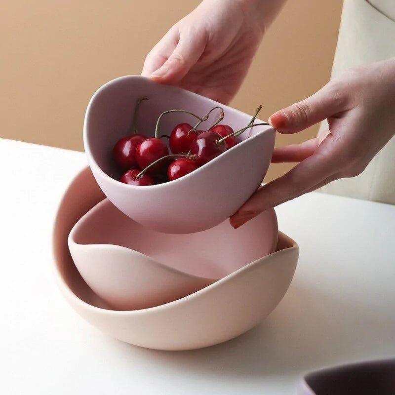 Lotus Ceramic Bowl Dishes And Plates Sets Towed To Adventure