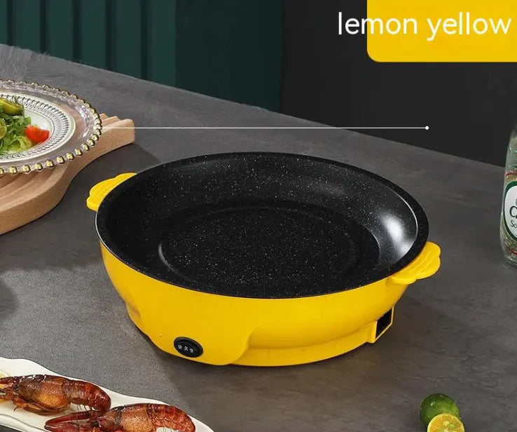 Compact Non-Stick Electric Griddle & Grill – Multi-Function Baking and BBQ Pan Towed To Adventure