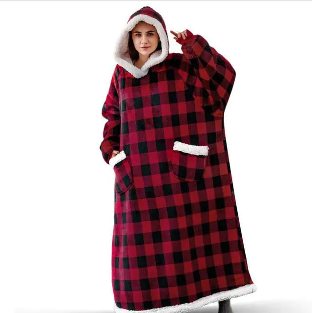 Blanket Sweatshirt Towed To Adventure
