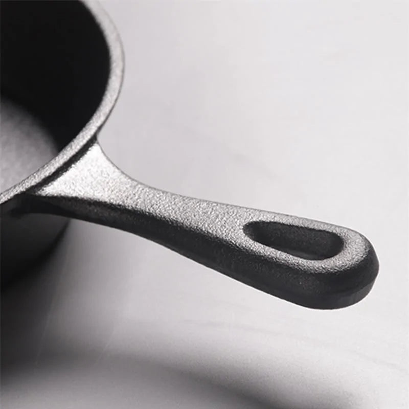 Cast Iron Non-Stick Frying Pan Towed To Adventure