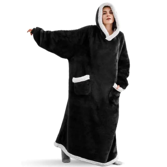 Blanket Sweatshirt Towed To Adventure