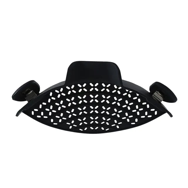 Silicone Clip-on Pan Pot Strainer Towed To Adventure