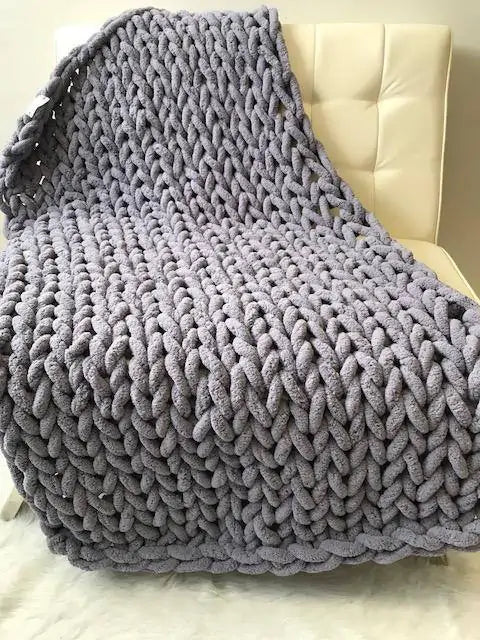 Yarn Knitted Blanket Towed To Adventure