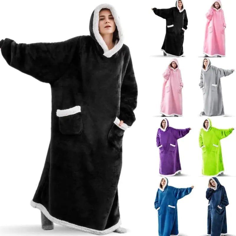 Blanket Sweatshirt Towed To Adventure