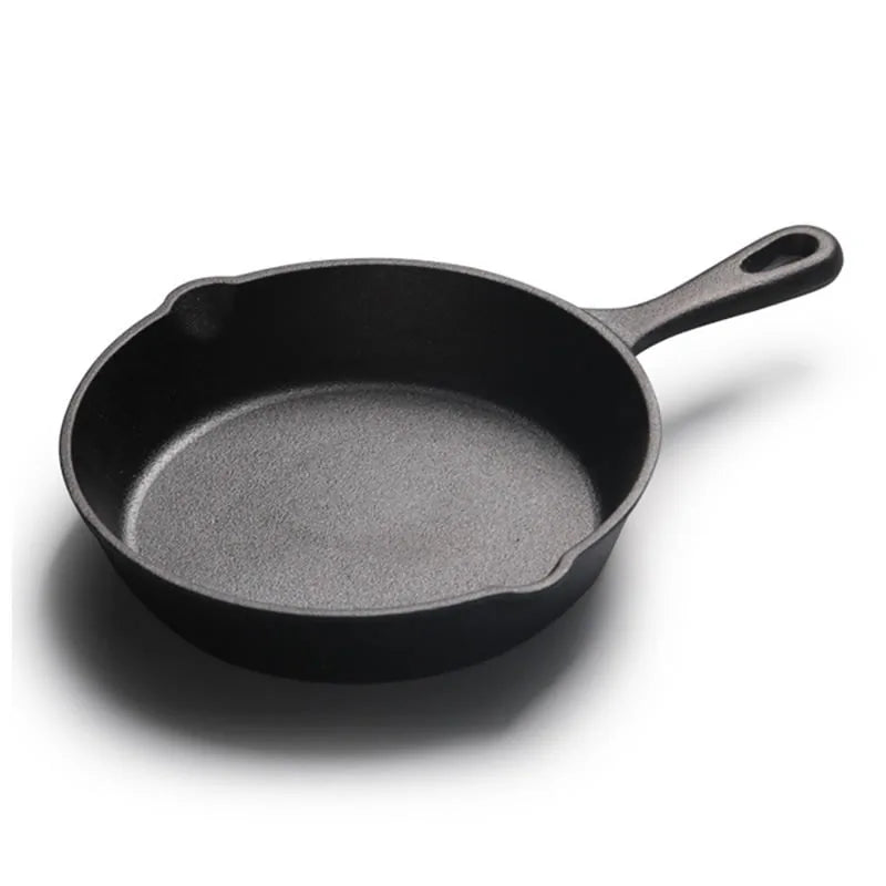 Cast Iron Non-Stick Frying Pan Towed To Adventure