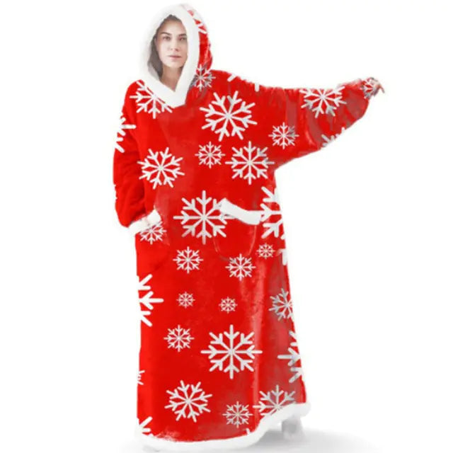 Blanket Sweatshirt Towed To Adventure