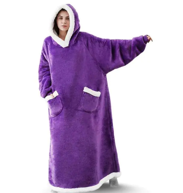 Blanket Sweatshirt Towed To Adventure