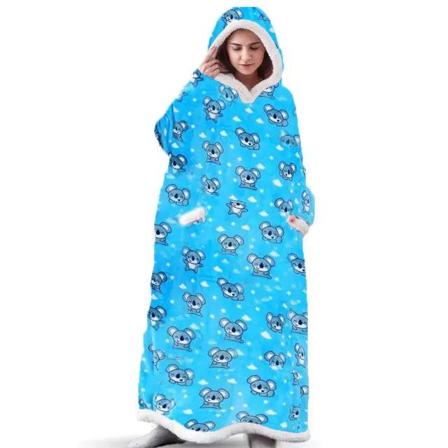 Blanket Sweatshirt Towed To Adventure