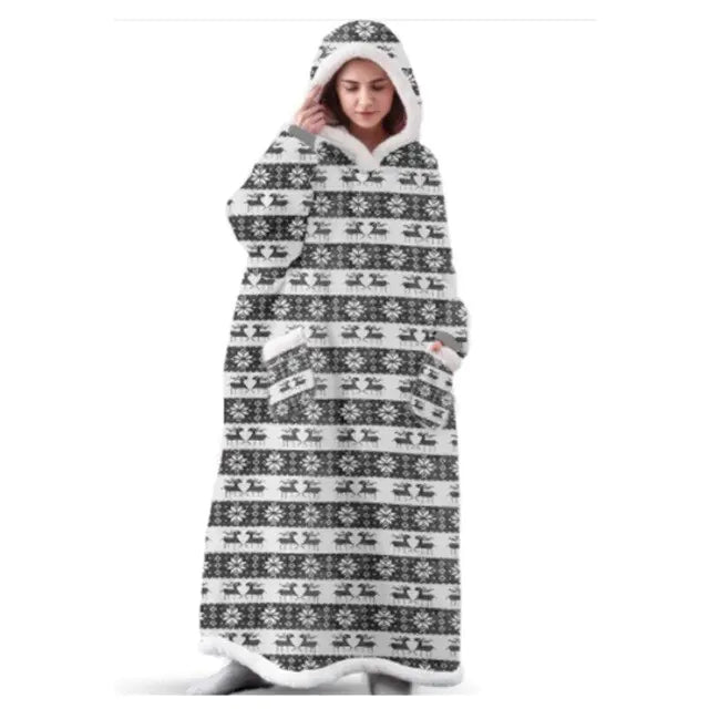 Blanket Sweatshirt Towed To Adventure
