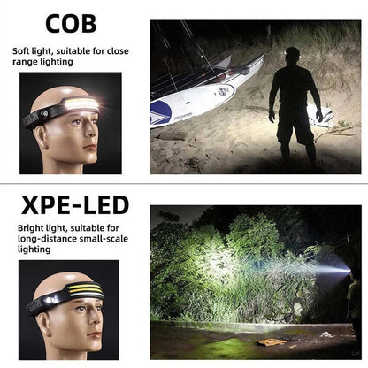 Bright Headlamp, Perfect for outdoor use! Towed To Adventure