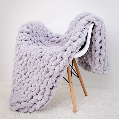 Yarn Knitted Blanket