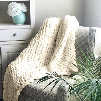 Yarn Knitted Blanket